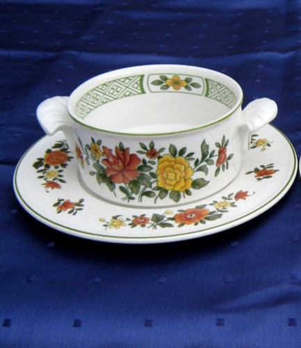 Suppentasse mit untertasse von - mit,